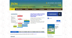 Desktop Screenshot of jnmjournal.org